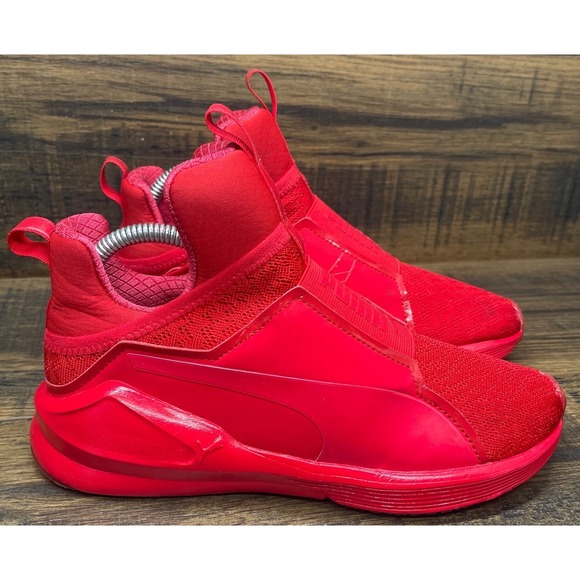 Puma Fierce Varsity Women's 7.5 Red Training Shoes 190757-03 Toreador - Picture 3 of 8